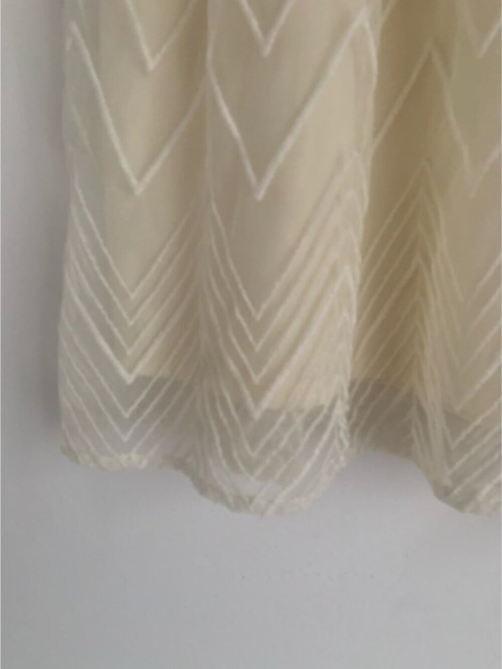 American Eagle Embroidered Tulle Mini Skirt - Picture 7 of 9
